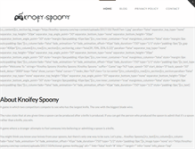 Tablet Screenshot of knoifey-spoony.com